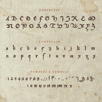  contained in the medi aevi medieval font displayed on an old paper texture