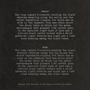 Blocks of light ivory text illustrating the  Regular and Rough weights of the Merchant Ledger font.