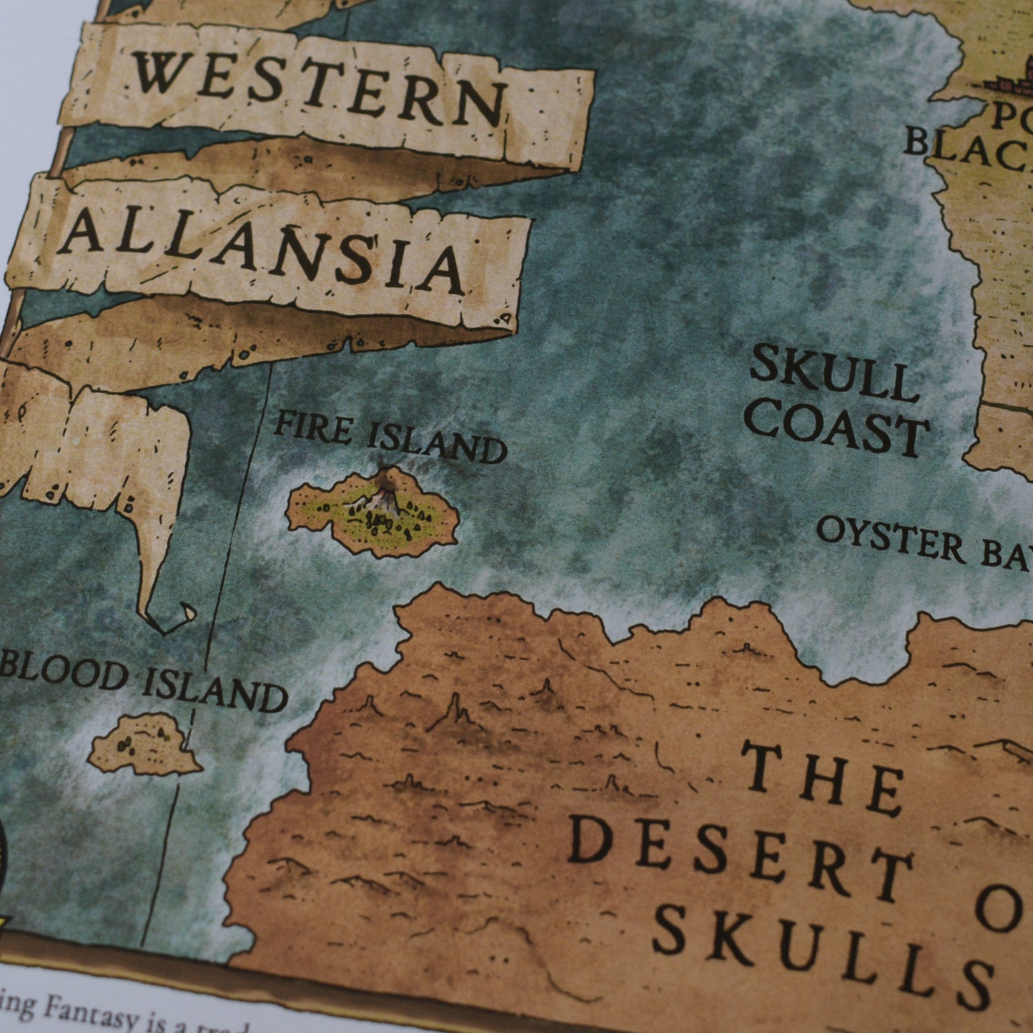 Western Allansia Colour Map