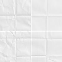 A square image divided in quarters, each showing a different folded paper texture